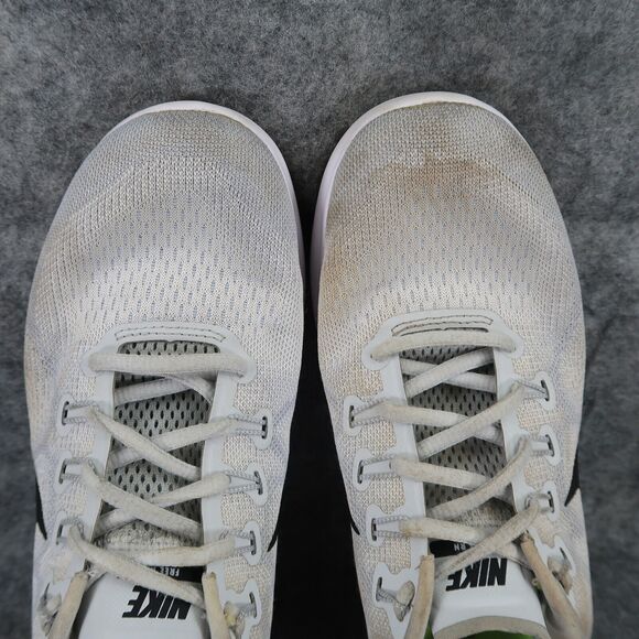 Nike Shoes Womens 8 Athletic Sneakers Free RN Trainer Running Active Casual Grey - Picture 7 of 12